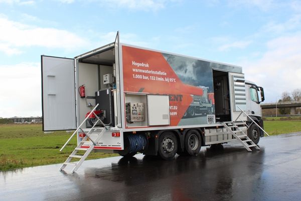 koks tweedehands warmwater hogedruk unit